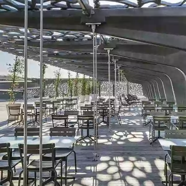 La terrasse - Le Môle Passedat - Restaurant Mucem Marseille - Café Marseille